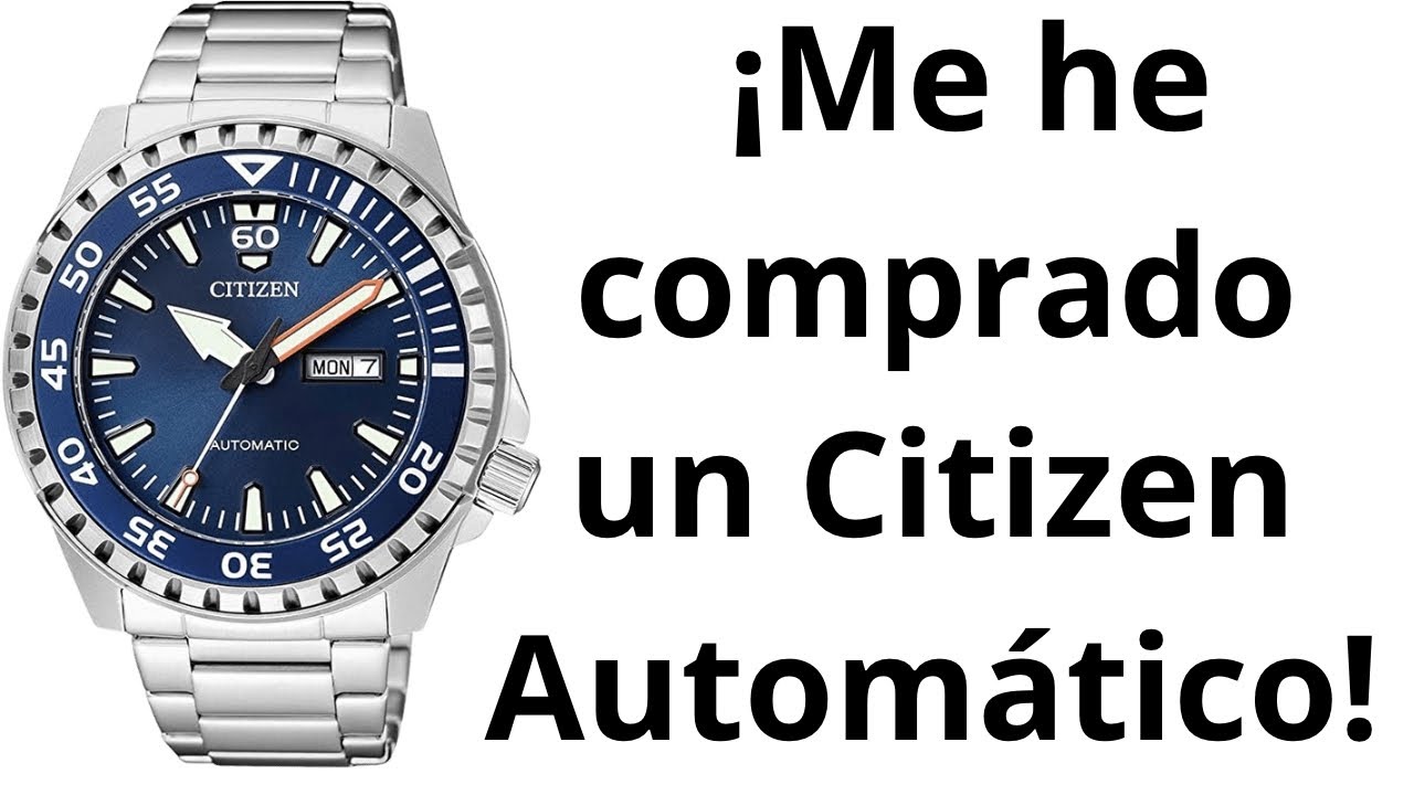¡Me he comprado un Citizen Automático NH8389-88LE!