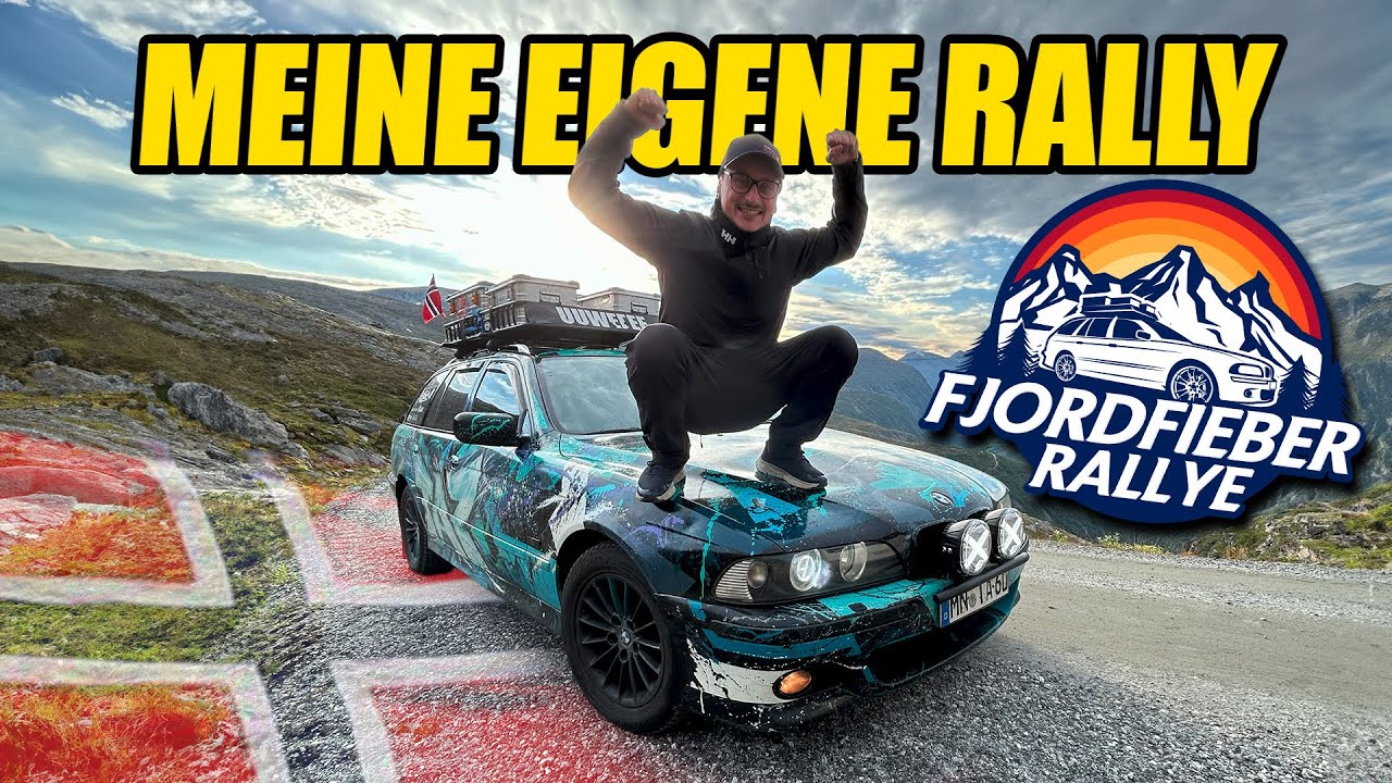 Über 4000km quer durch Norwegen | Fjordfieber Rallye 2024 - Etappe 1