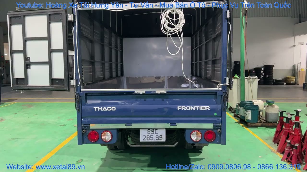 Lót Sàn Thùng Xe Tải KIA K200 Tại Xưởng Đóng Thùng Xe Tại Hưng Yên