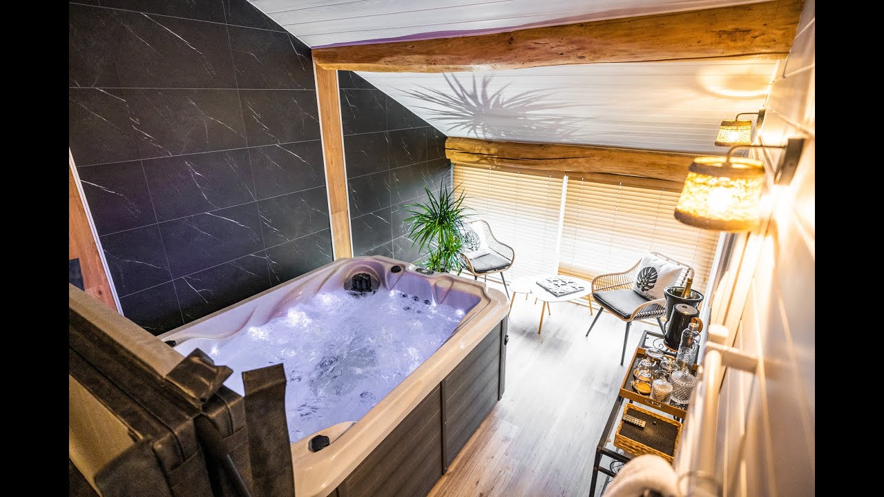 Gite Romantique avec spa privatif
