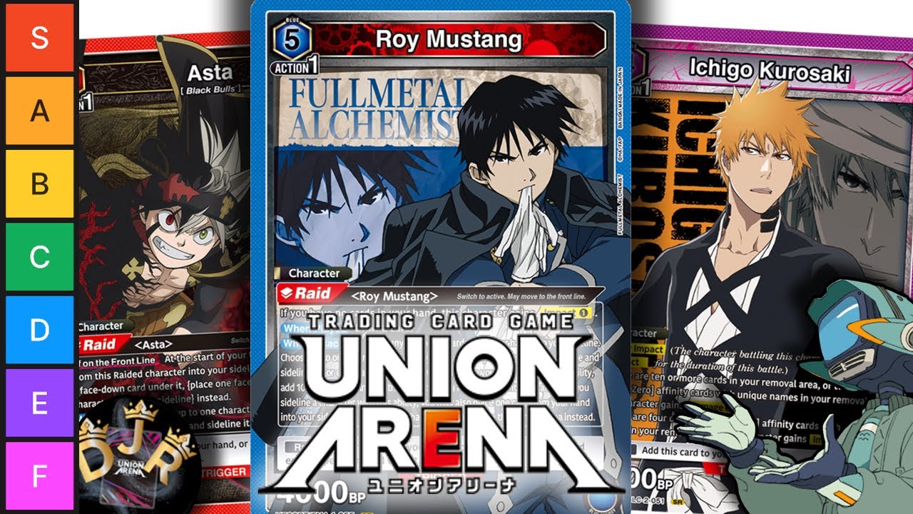 Union Arena Tier List! Ranking Every Deck in UA feat @DJRUnion