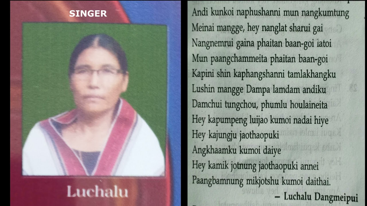 RAMRON LUH-ANDI KUNKOI-FOLK SONG SUNG BY LU LUCHALU DANGMEIPUI