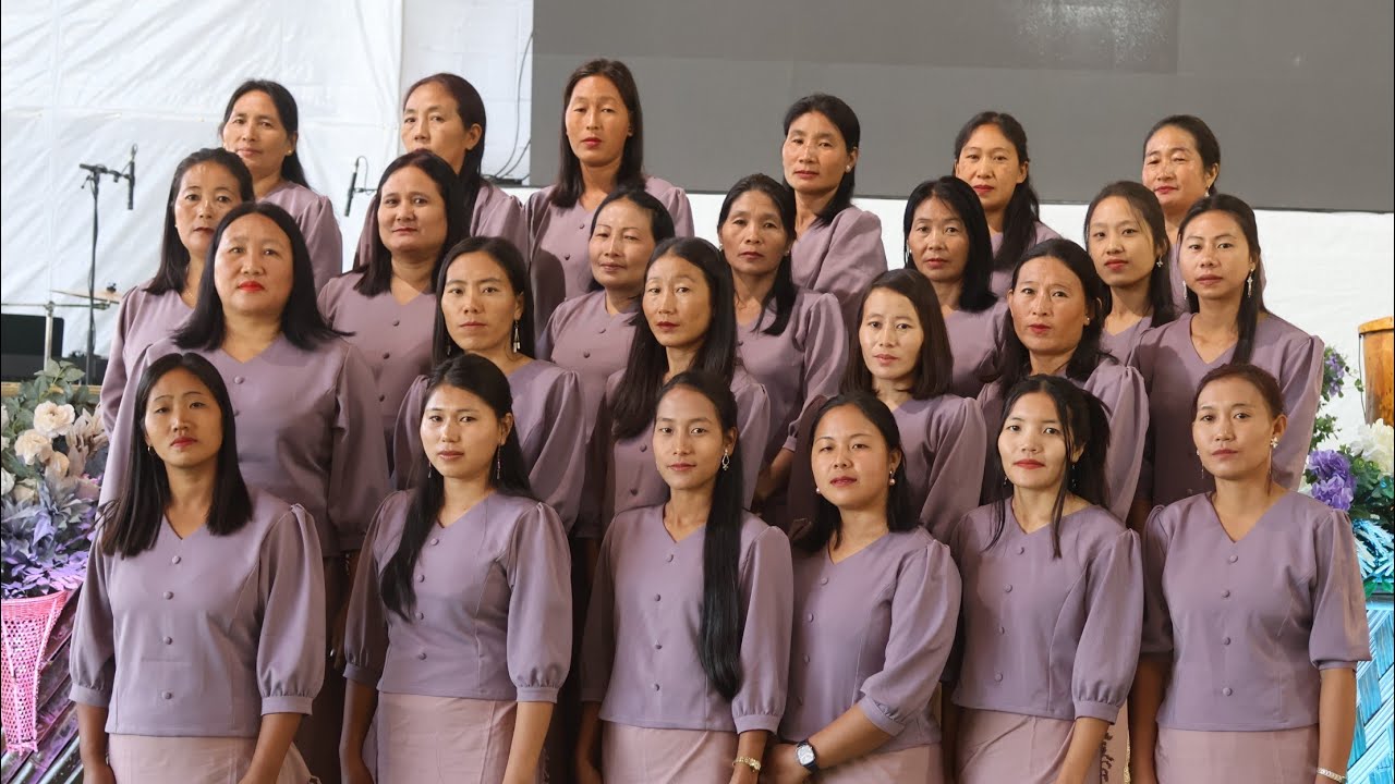 Menvih Menphong_Platinum Jubilee Choir_75th Platinum Jubilee 2025_Yongshei Baptist Attoi. 