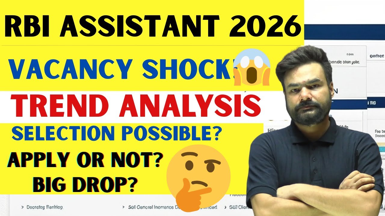 RBI Assistant Vacancy Trend 🔥 Last 10 Years Analysis | Seats Badhi Ya Ghati? Full Reality!
