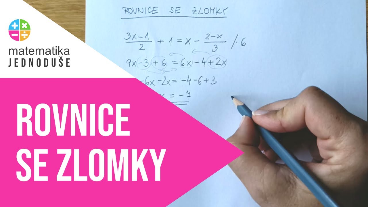 Rovnice se zlomky