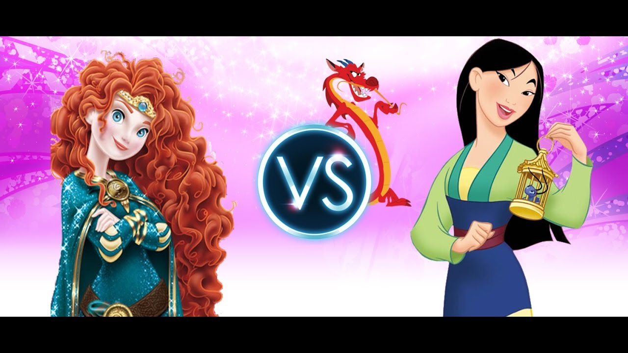 MERIDA VS MULAN BATALLA DE RAP EN ESPAÑOL (SUPER EPICA)