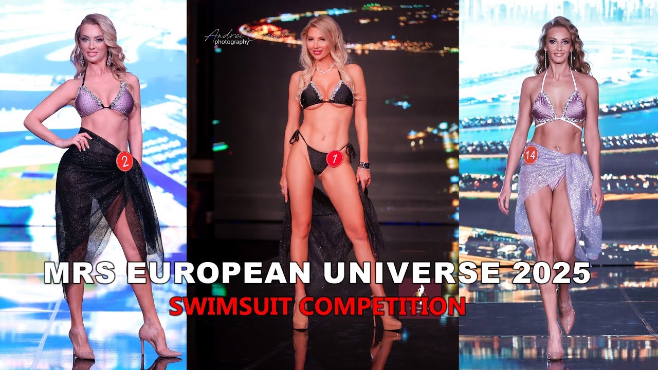 Mrs. European Universe 2025 . SWIMSUIT Competition
