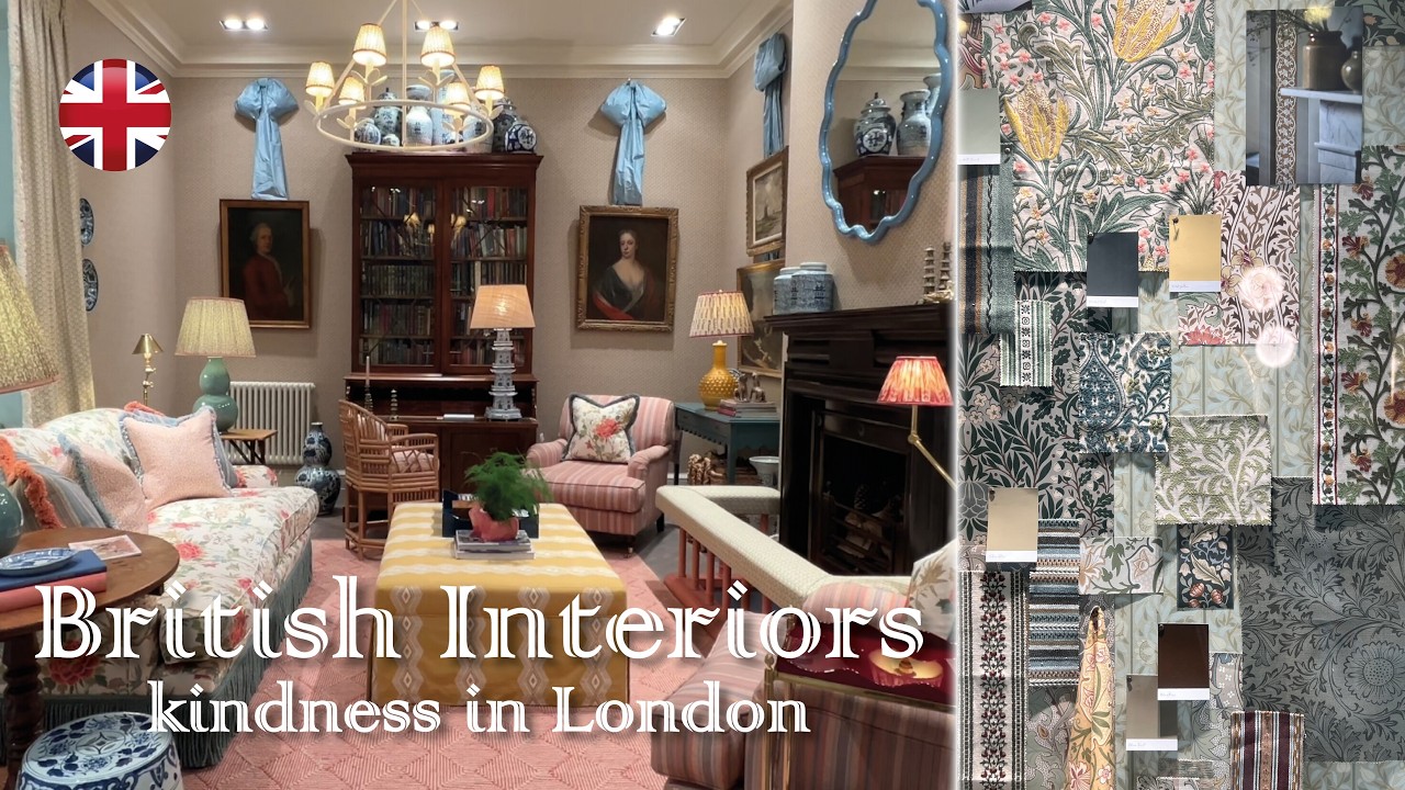 ロンドンで働くアラ還 🇬🇧 / 清掃員時代の忘れられない朝食 / 英国王室御用達のインテリアを巡る休日/ ウィリアム・モリス幻の新作/ 地下鉄で出会った若者の優しさ / リボンボードリメイク