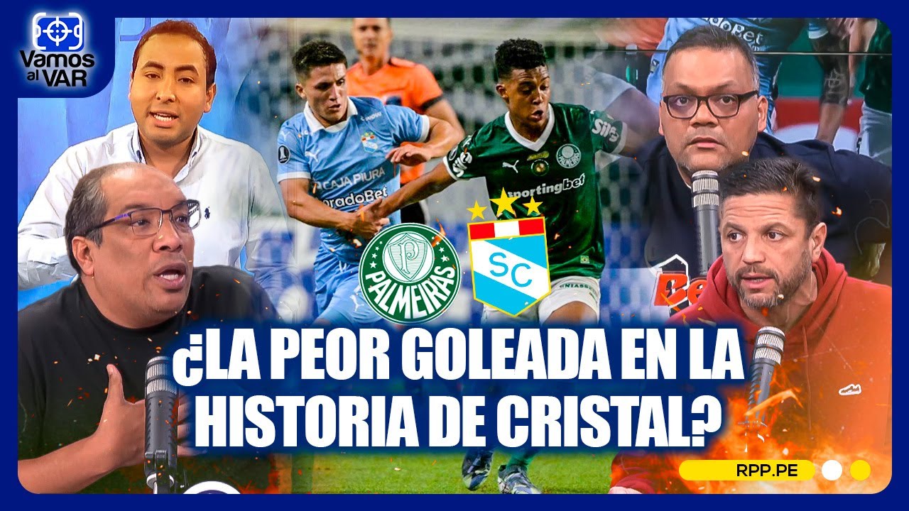 Palmeiras goleó a Sporting Cristal: ¿La peor derrota en su historia? 