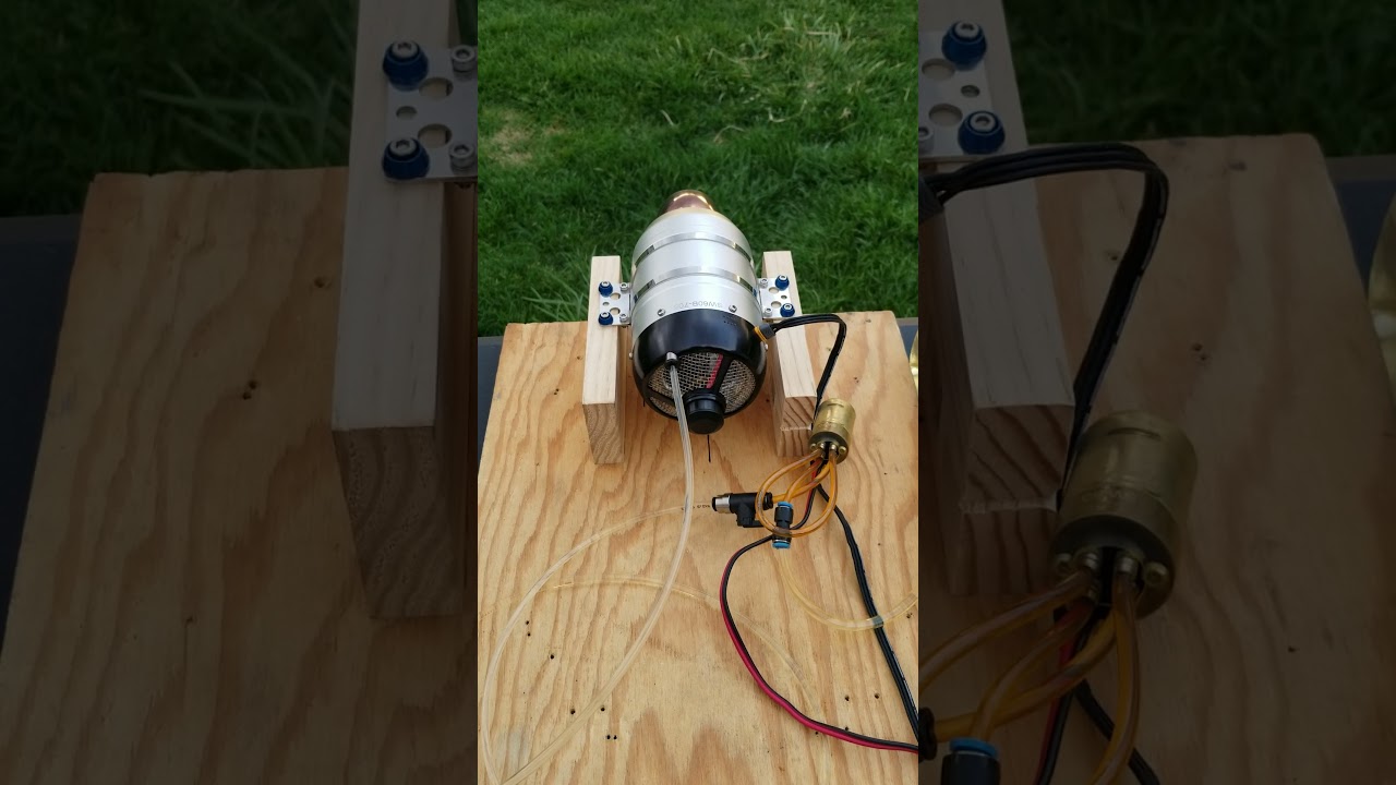 Swiwin SW60B RC Turbine Start Up