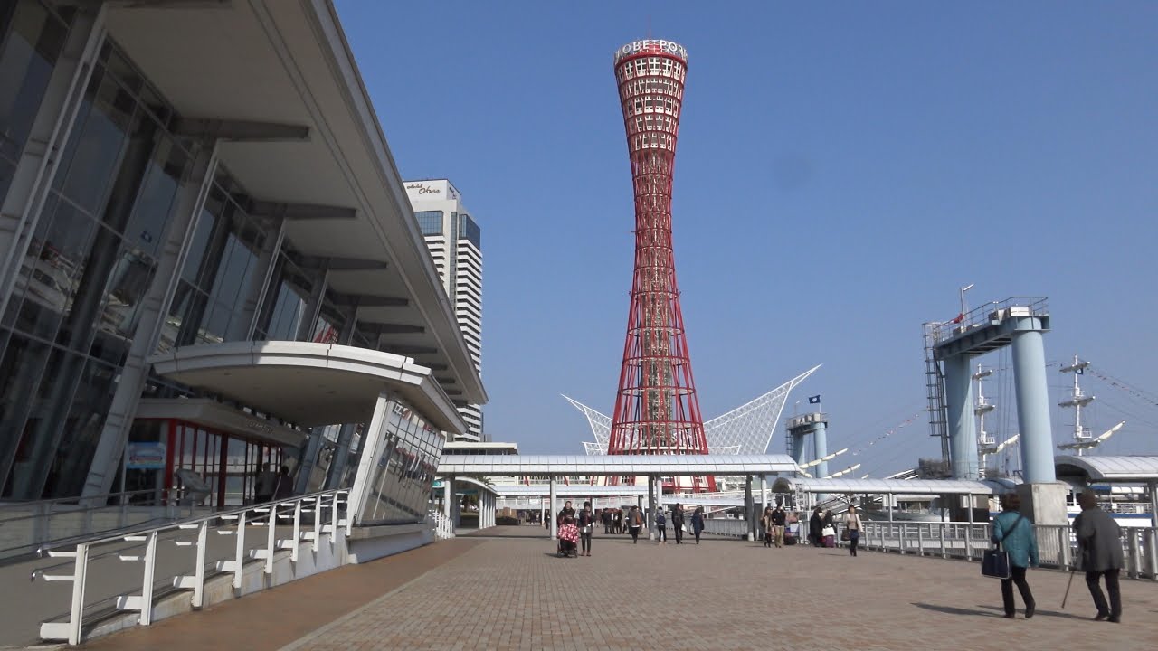 神戸ハーバーランドから三宮まで4K動画で歩き撮り(2015年)