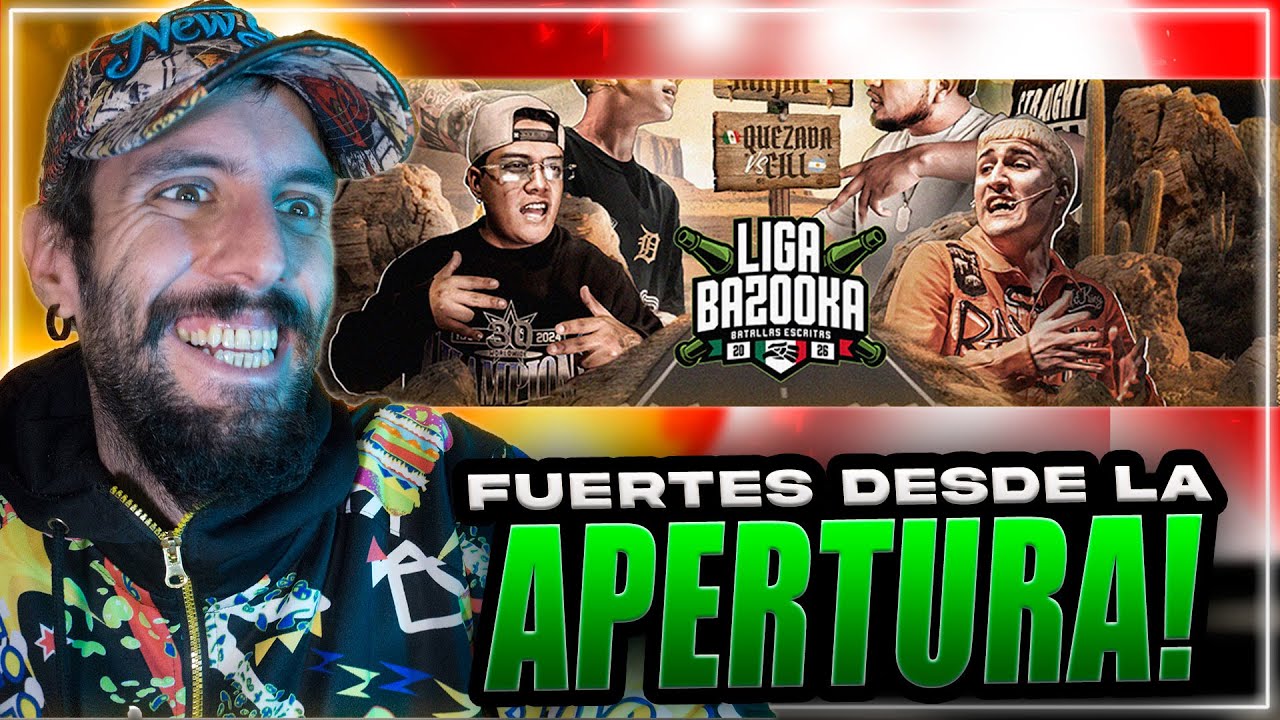 ASÍ ARRANCÓ la MEJOR BAZOOKA hasta LA FECHA 🔥XLmen reacciona a QUEZADA vs CILL