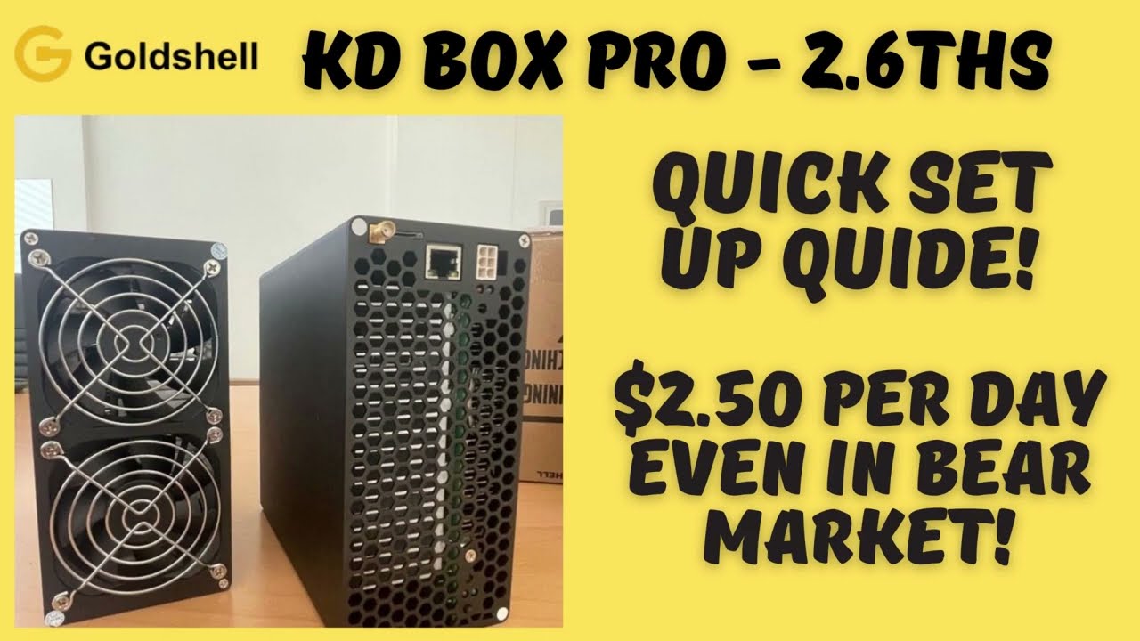How to Set Up Goldshell KD Box Pro | Full Guide & Profitability | Kadena | F2Pool | Gate.io
