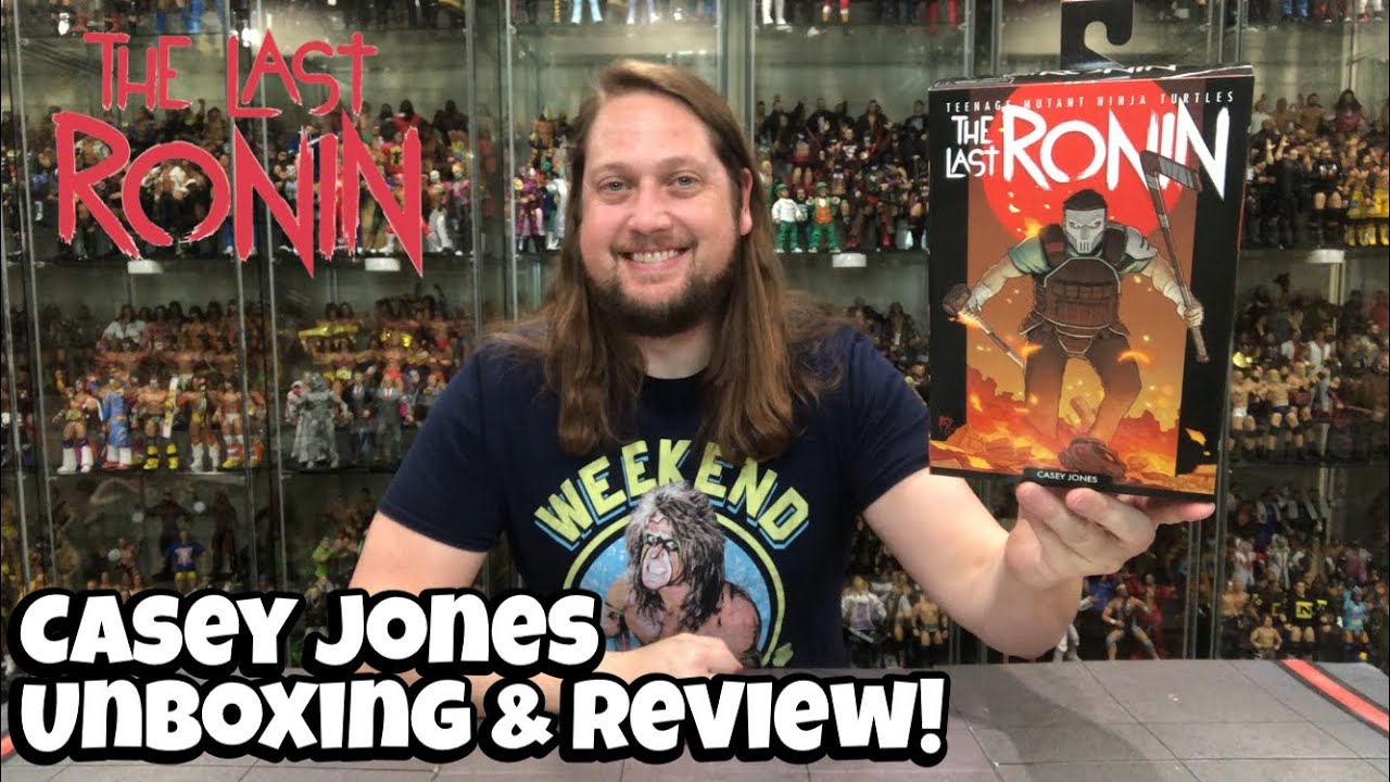 Casey Jones The Last Ronin NECA Teenage Mutant Ninja Turtles Unboxing & Review!
