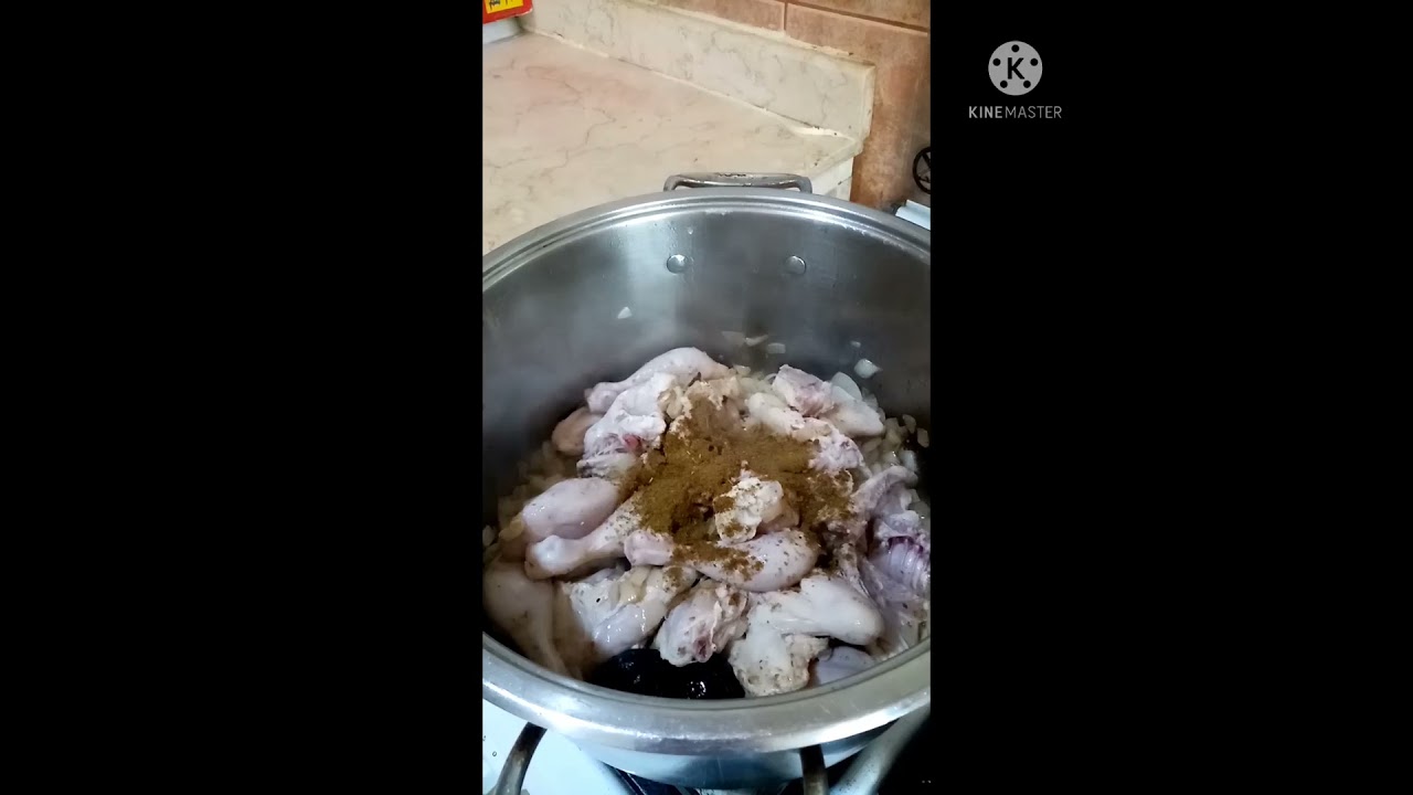 Chicken White Kabsa (Arabic Recipe)