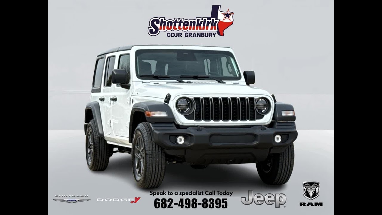2026 Jeep Wrangler Sport S Granbury, Fort Worth TX