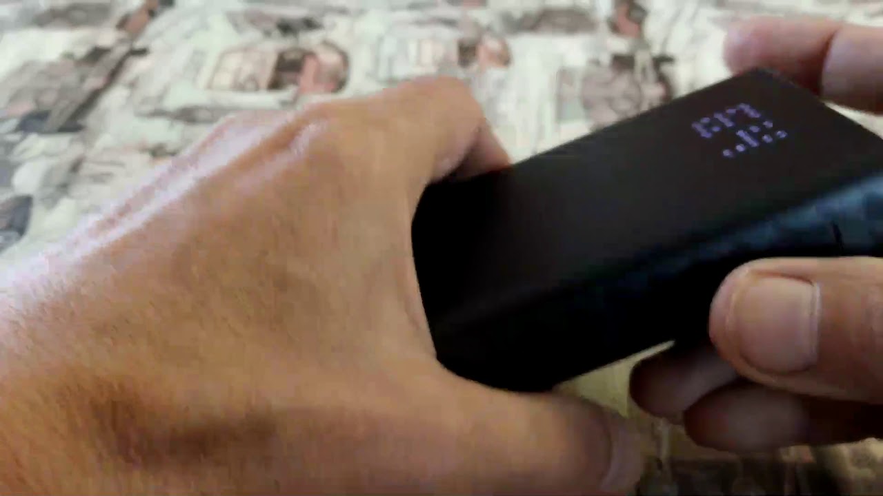Пауэрбанк Xiaomi ZMI Aura - режимы зарядки