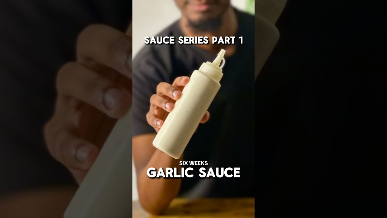 Sauce Series Part 1: Garlic sauce #garlic #Sauce #food