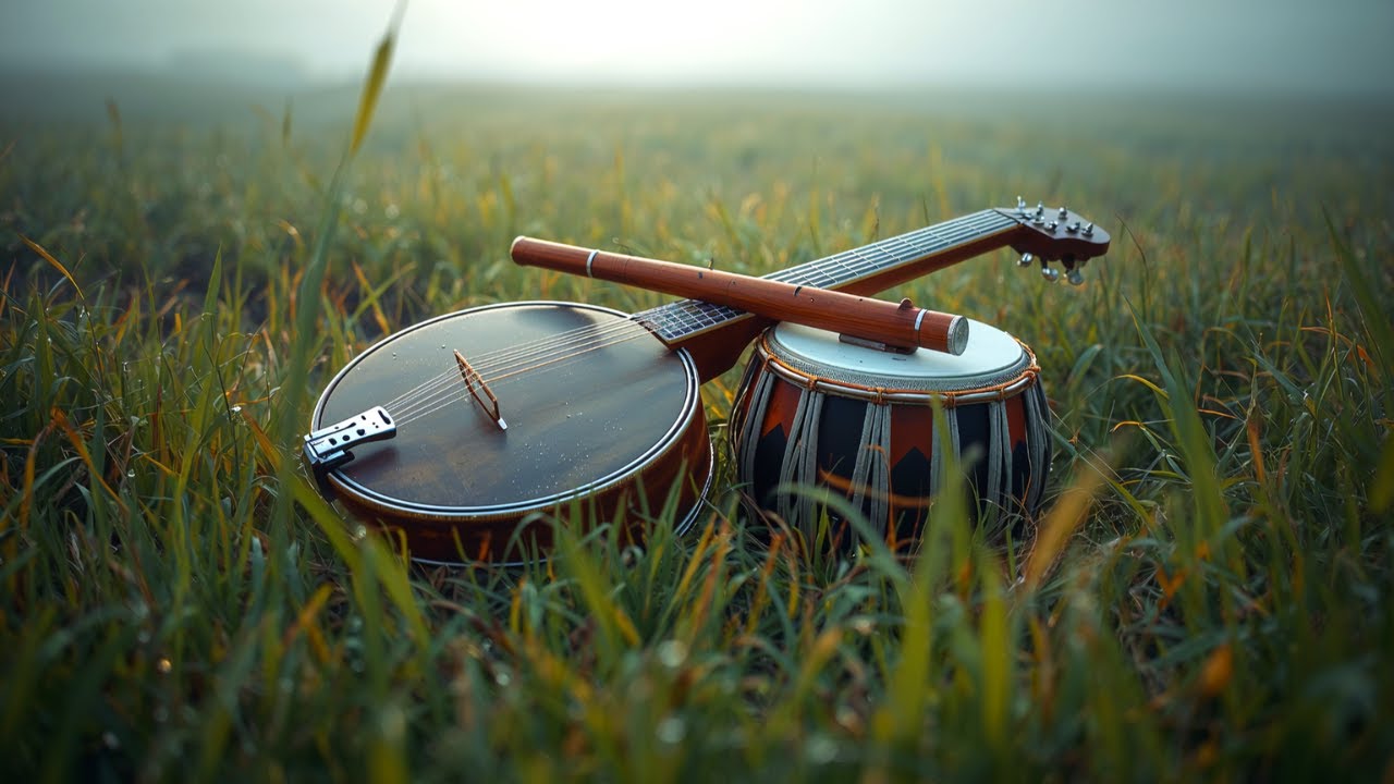 Rhythms in Harmony | A Joyful Raga Fusion | Joyful Indian Instrumental Music