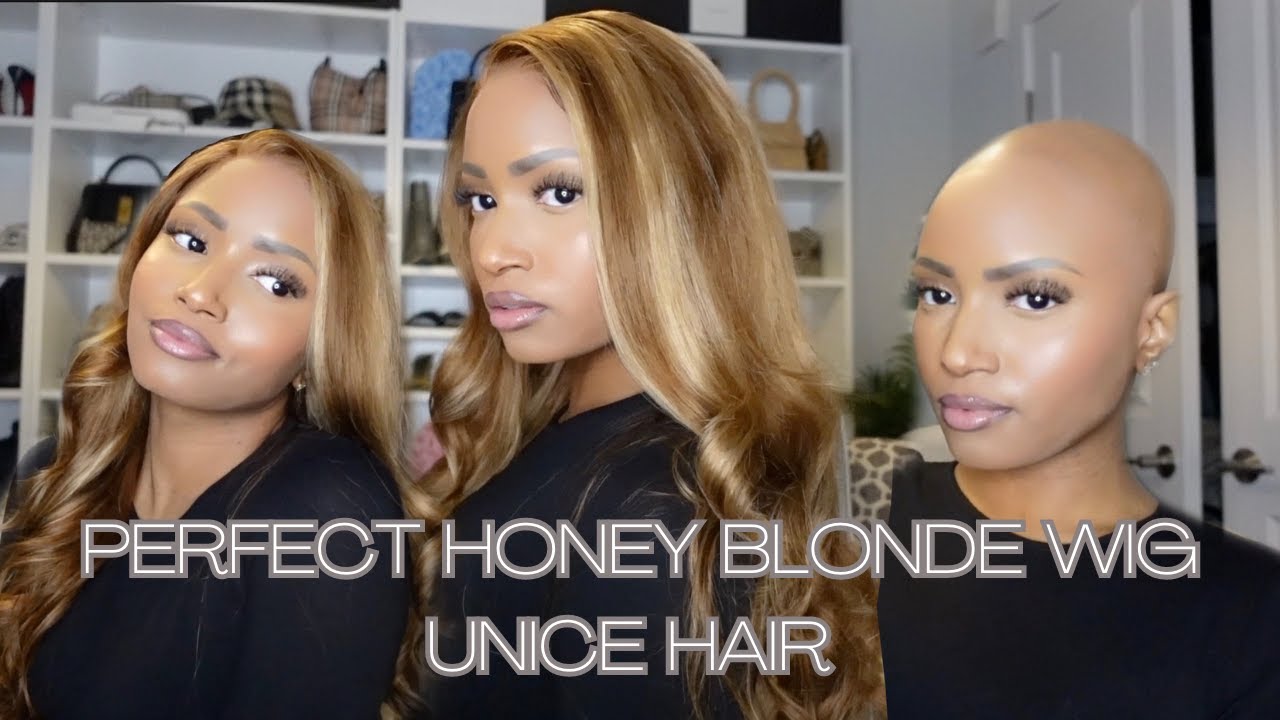 PERFECT HONEY BLONDE WIG | UNICE HAIR