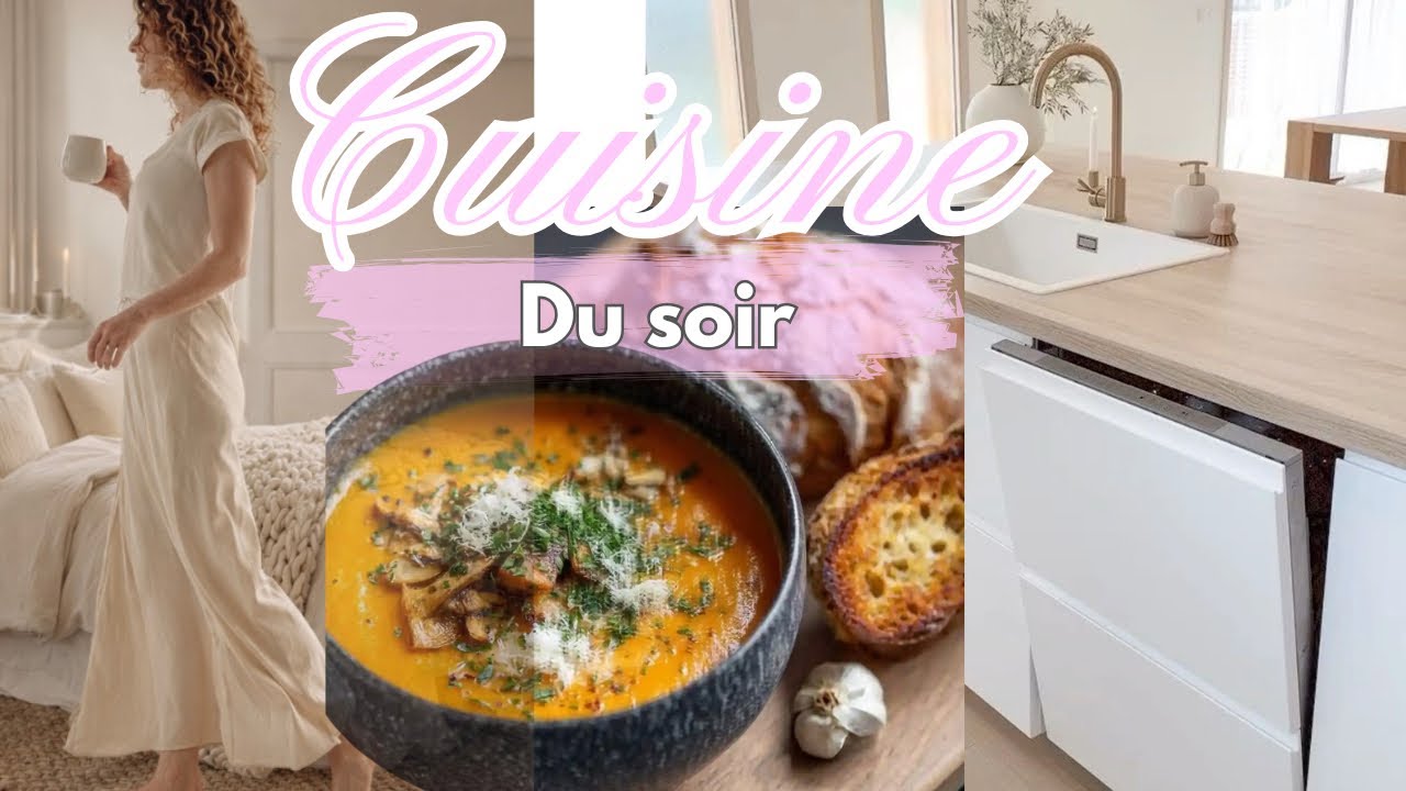 Cuisine du soir pour ma famille 🍲 | Routine & repas réconfortant d’hiver.