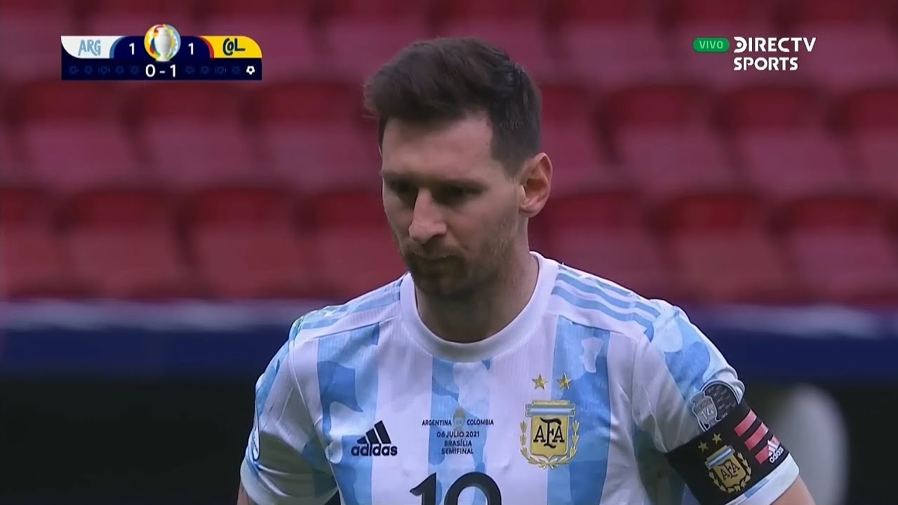 Lionel Messi Vs Colombia (Copa America) 2021 English Commentary HD 1080i60