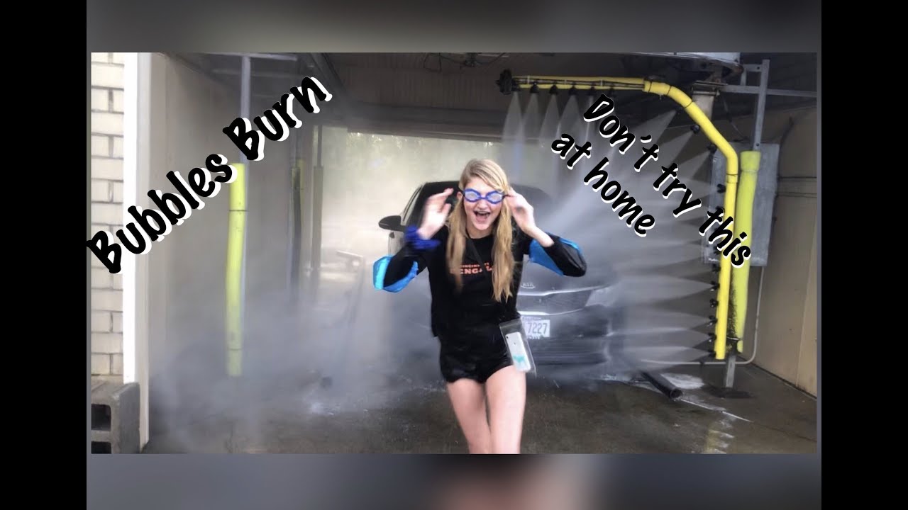 GOING THROUGH CAR WASH!! (WE'RE BACK)