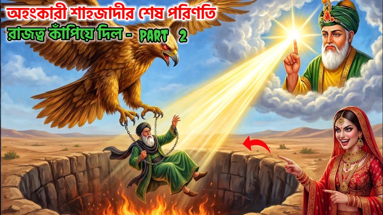 অহংকারী শাহজাদীর শেষ পরিণতি Part  - 2 ||আল্লাহর শক্তির সামনে অহংকার ভেঙে গেল  যা কেউ কল্পনা করেনি