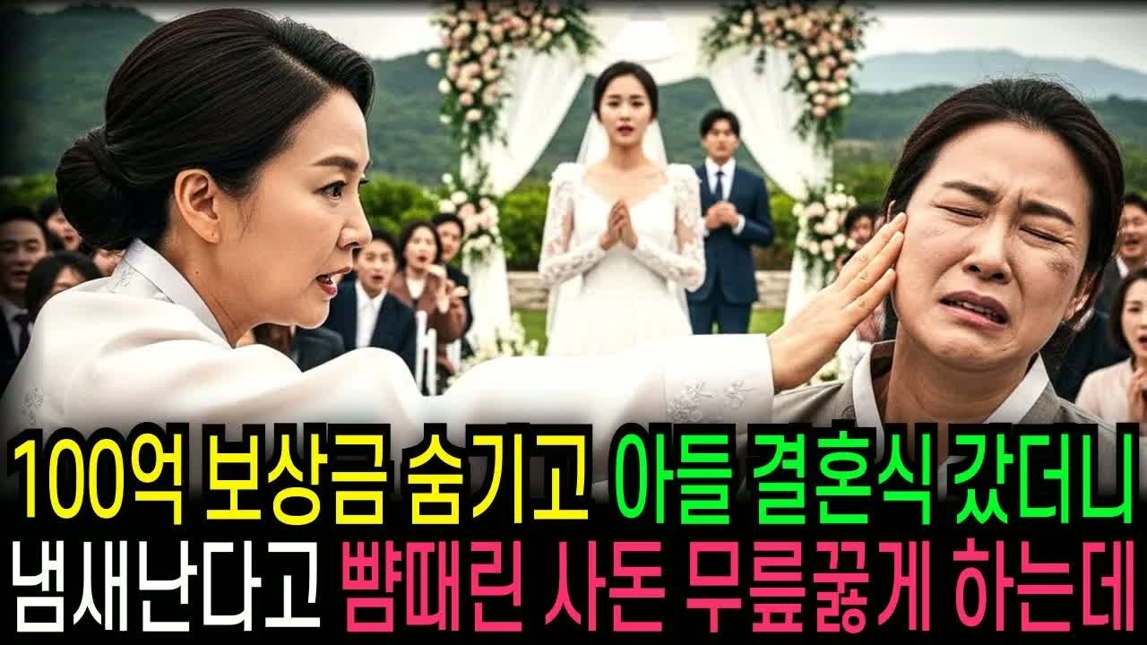 100억 보상을 숨기고 결혼식을 치른 며느리, 청소부라 비웃던 사돈이 뒤늦게 진실을 알고 무너진 순간