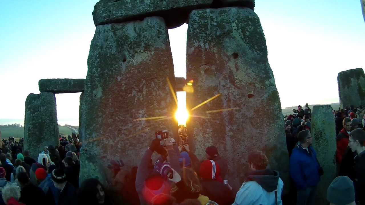 Sunrise at Stonehenge Winter Solstice, 2012