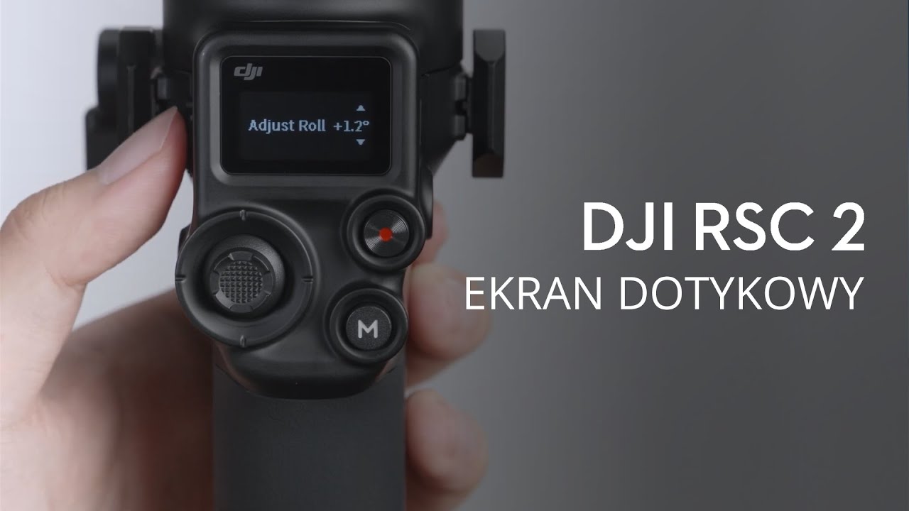 DJI RSC 2｜ Funkcje ekranu dotykowego