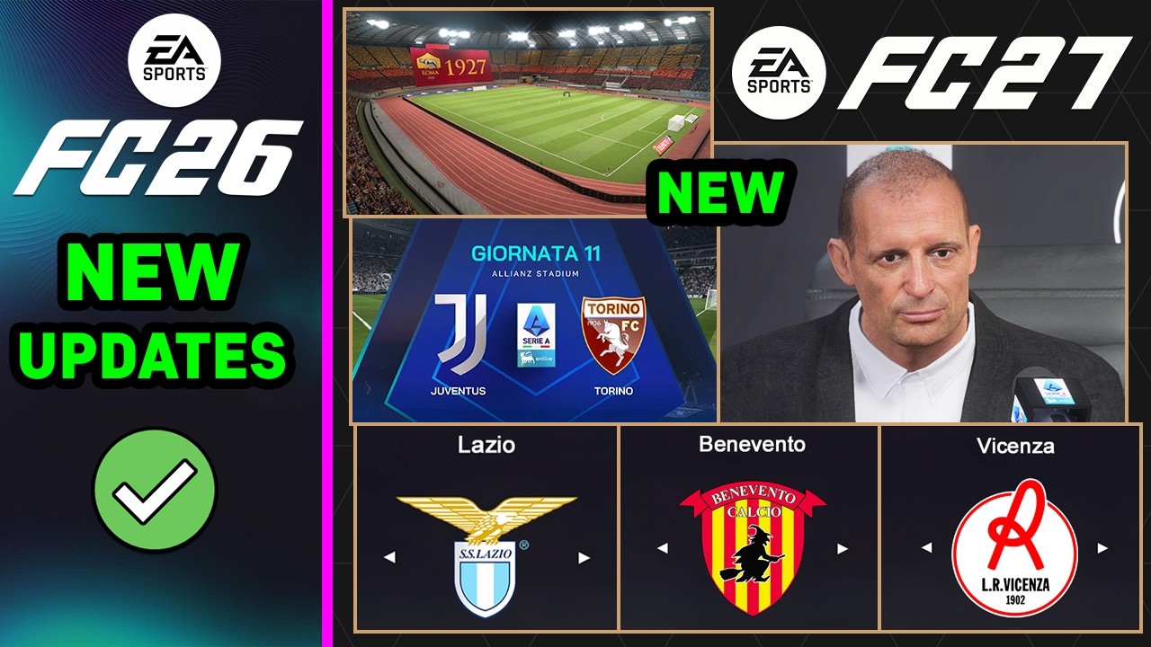 EA FC 27 NEW Licenses, Additions & Real Faces - EA FC 26 NEW Updates ✅