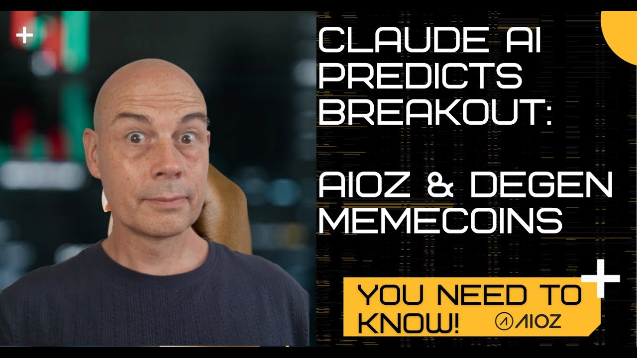 Claude AI Predicts Breakout: AIOZ & Degen Memecoins You NEED to Know!