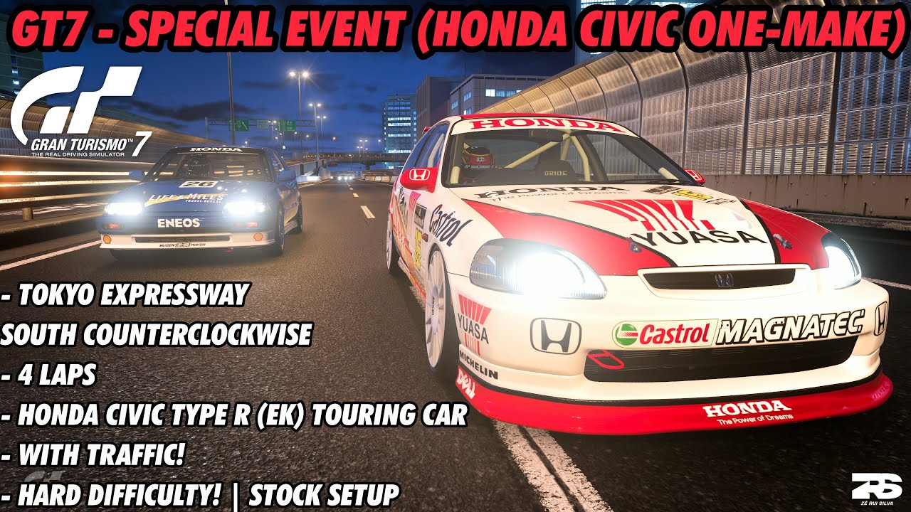 GT7 - Special Event (Honda Civic One-Make | Tokyo Expressway) | Honda Civic Type R (EK) Touring Car