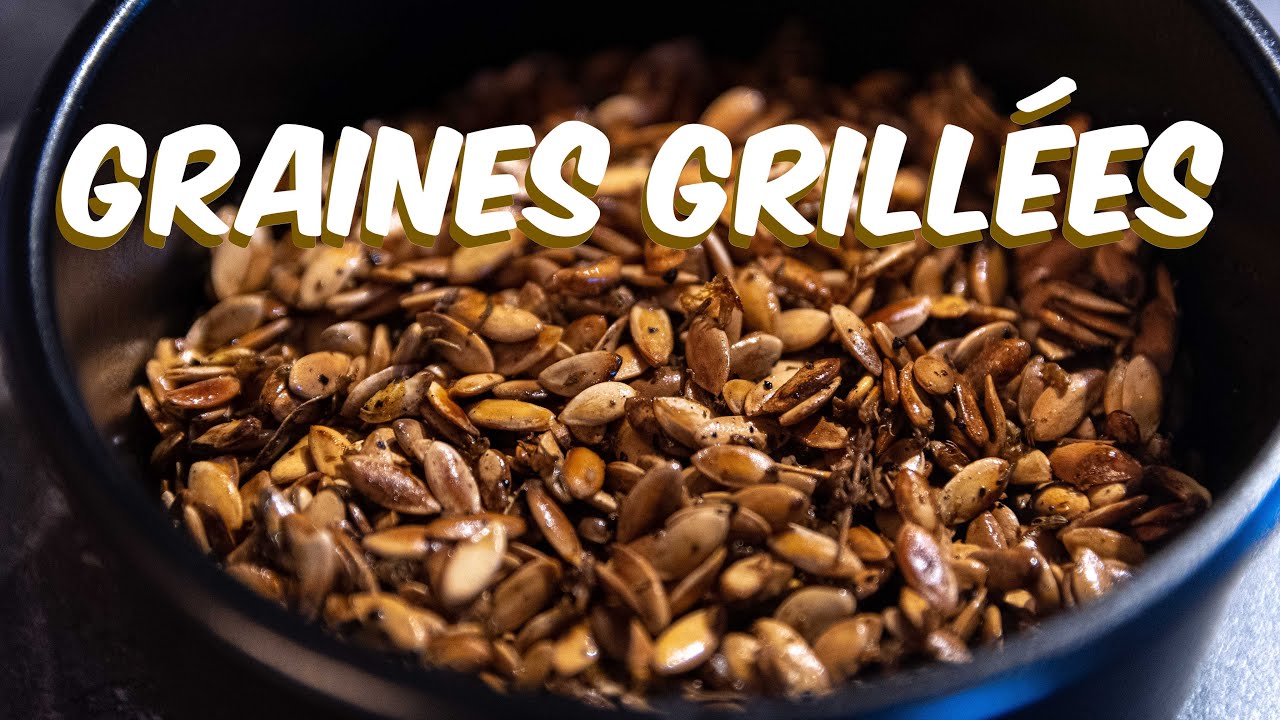Graines grillées