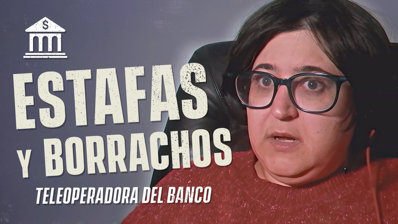 LO QUE VIVE una TELEOPERADORA NOCTURNA del BANCO 📞🍺