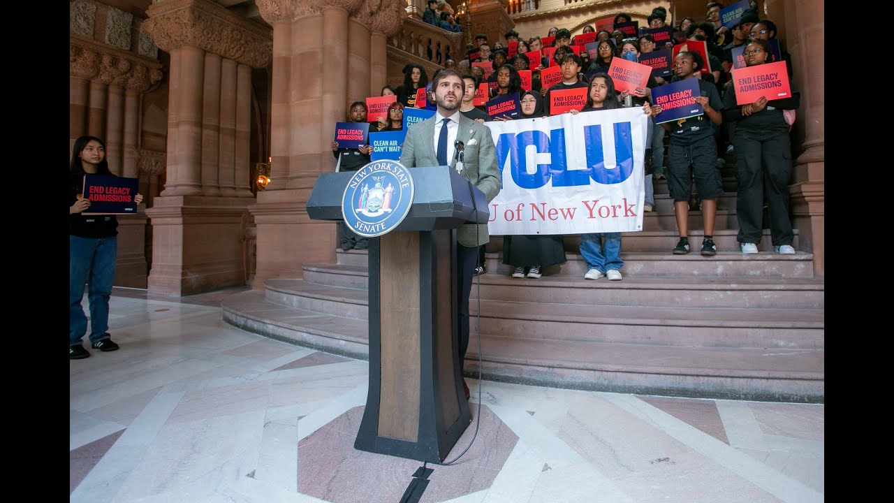 Sen. Gounardes Joins Students to Call for an End to Legacy Admissions at New York Colleges
