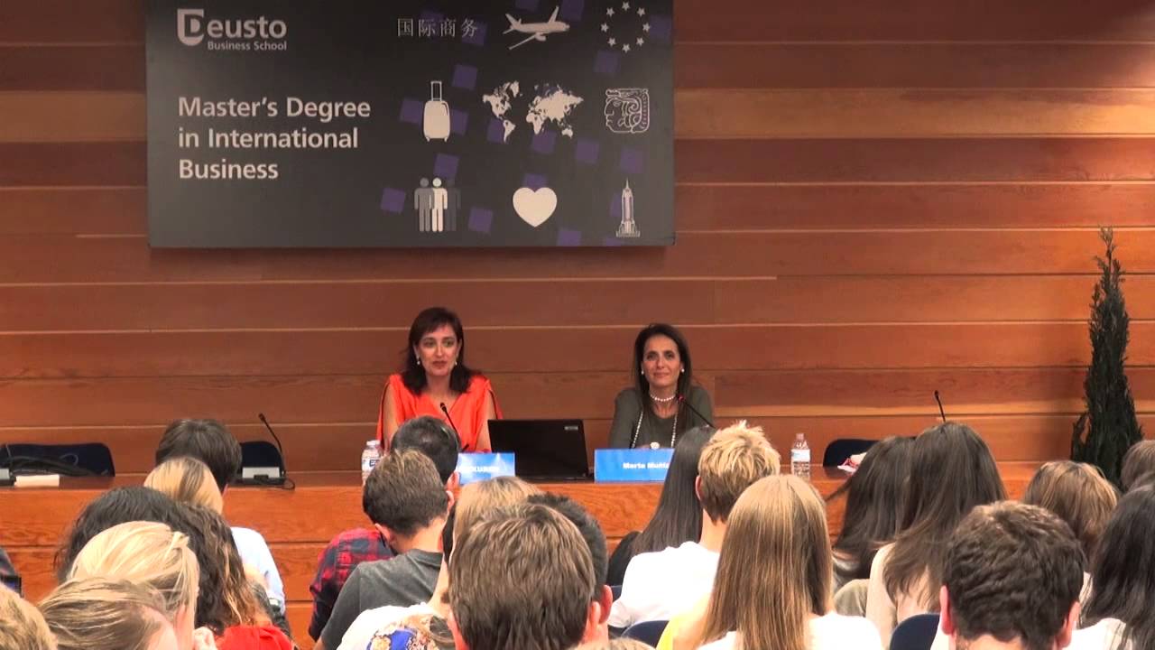 Master in International Business: Opening Ceremony. University of Deusto