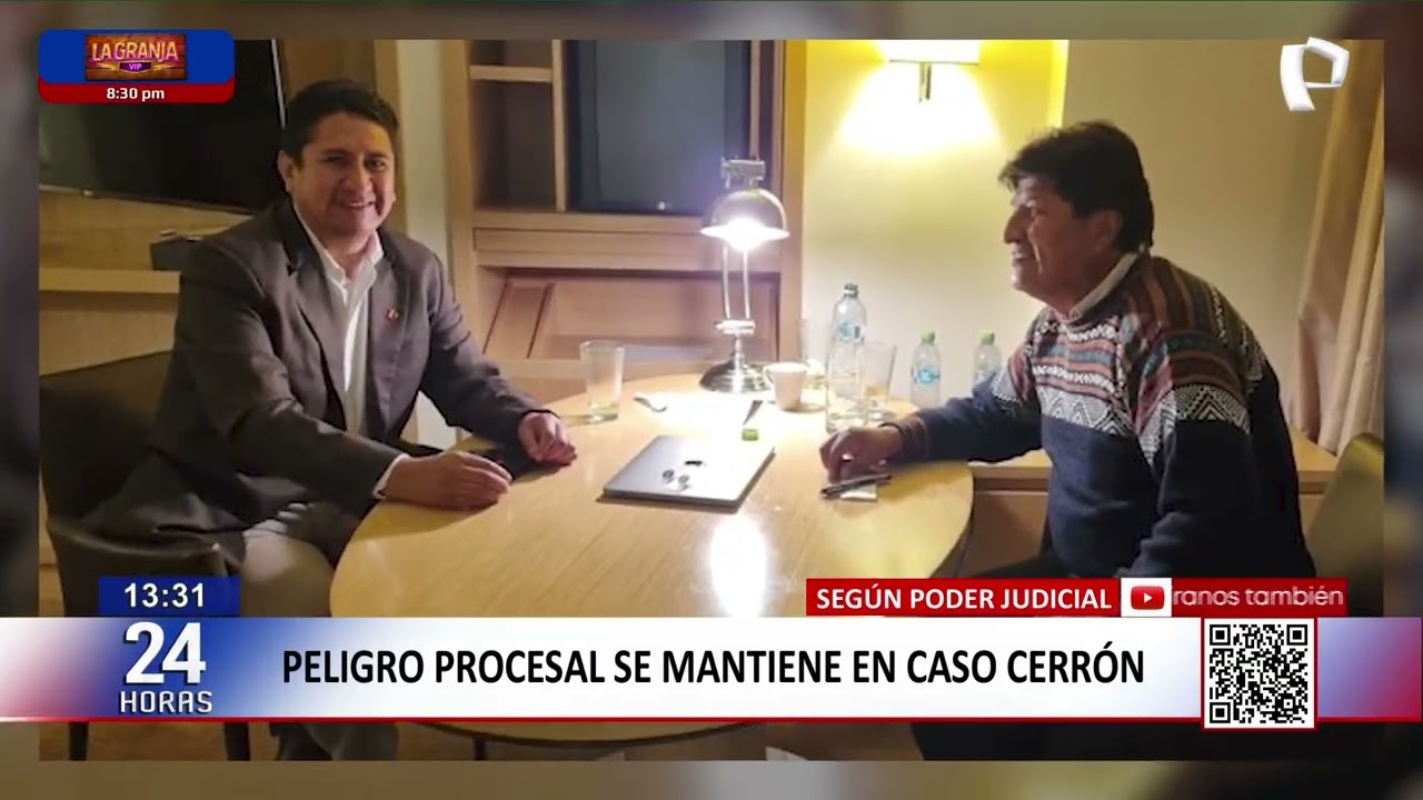 Vladimir Cerrón: fin de prisión preventiva en suspenso