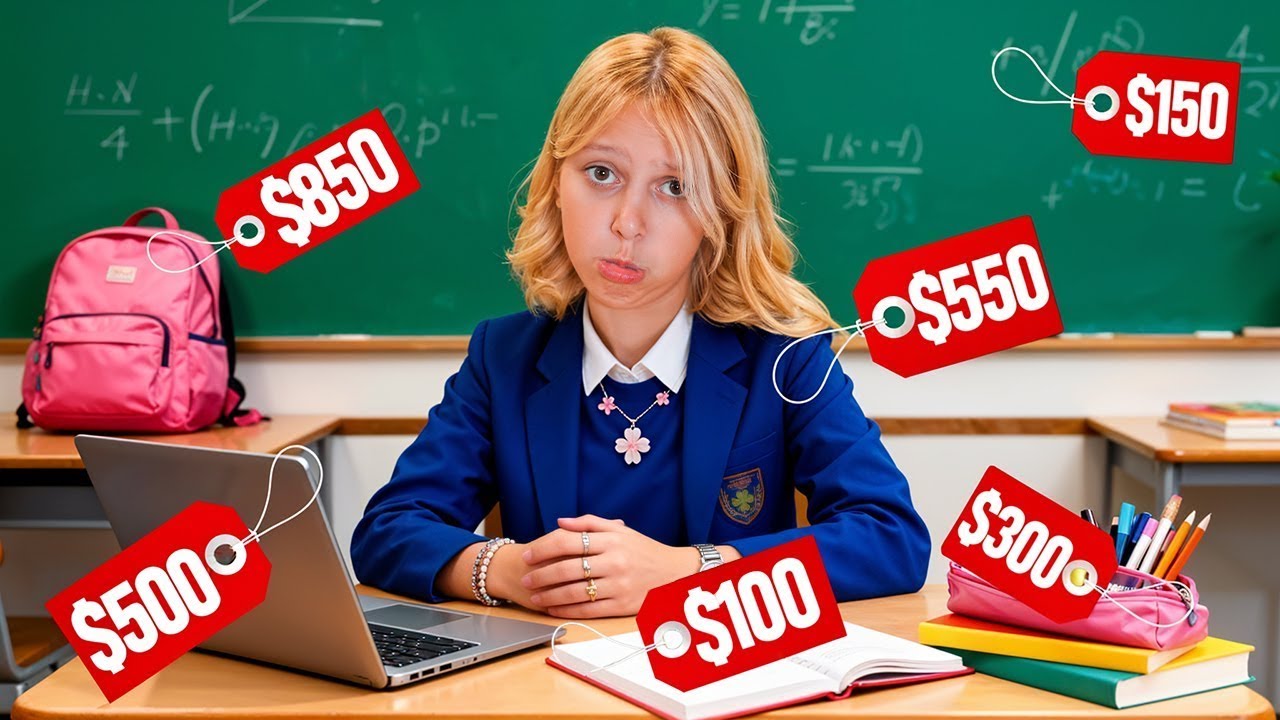 Amelka és barátai 24 órát töltenek az iskolában, ahol minden fizetős! * Szörnyű nap *