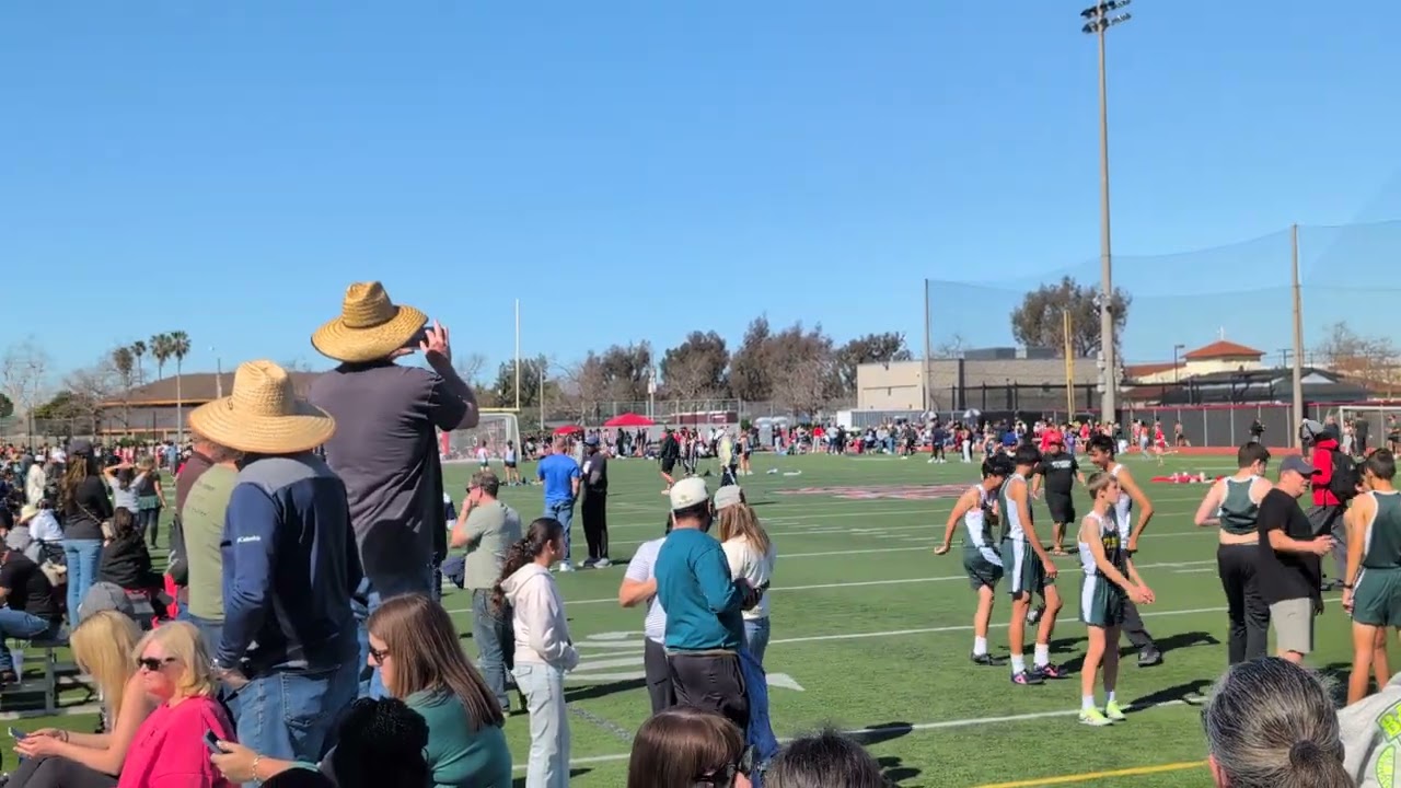 Mater Dei Track and Field Invitational JV boys 1600m 2/21/2026