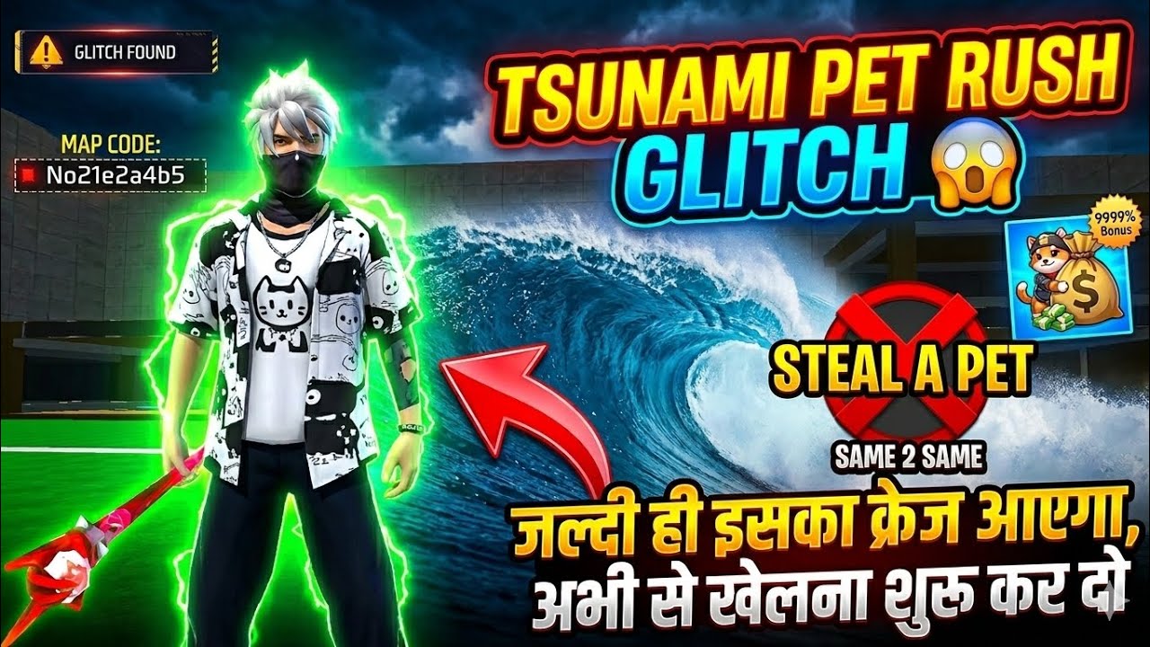 Tsunami Pet Rush: New Map Tsunami Glitch Tutorial (STILL WORKING) 2026 (Steal a pet 😳)