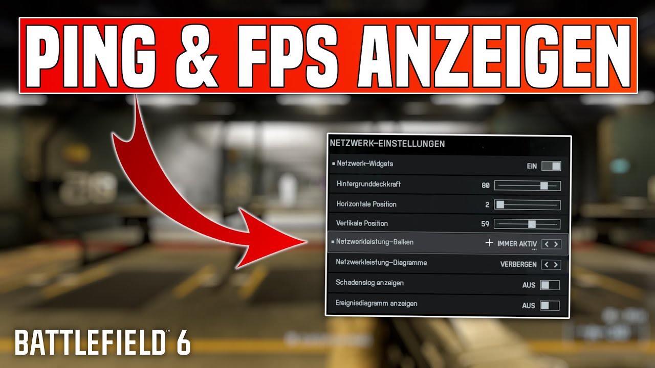 Battlefield 6 PING & FPS ANZEIGEN lassen | So geht&acute;s