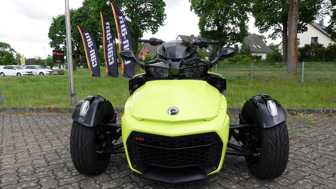 Can Am Spyder F3-S, Special Series,Manta Green, 2022, Neuvorstellung