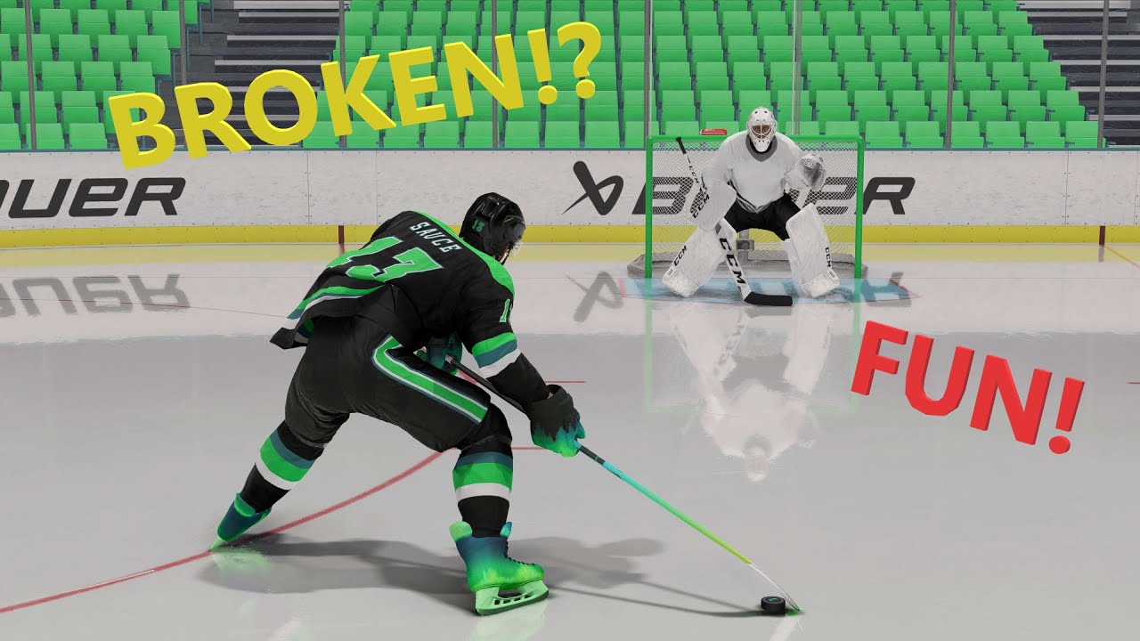 NHL 24 EASHL 3s Broken AND Fun Forward Builds