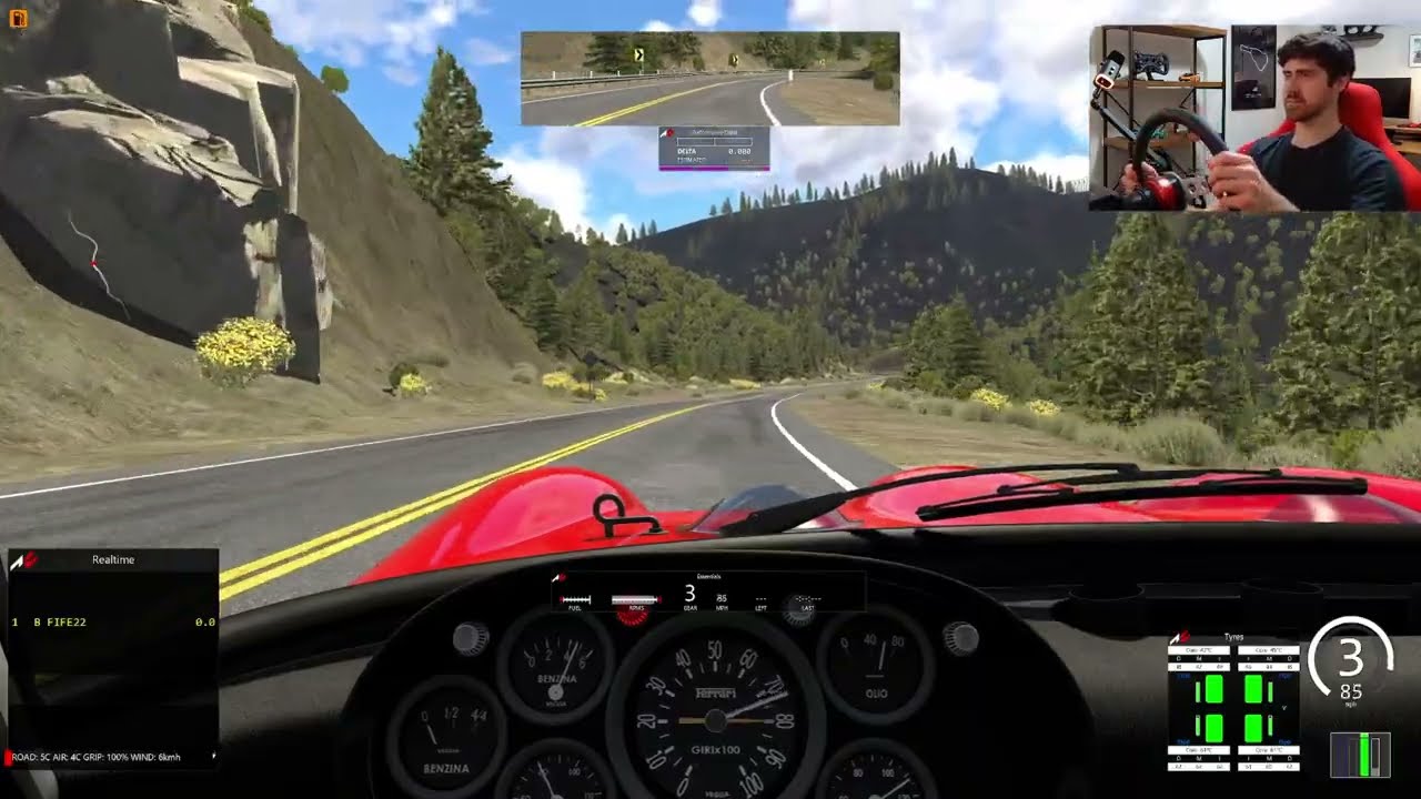 RAW SOUND: Ferrari 250 GTO @ LA Canyons | Assetto Corsa