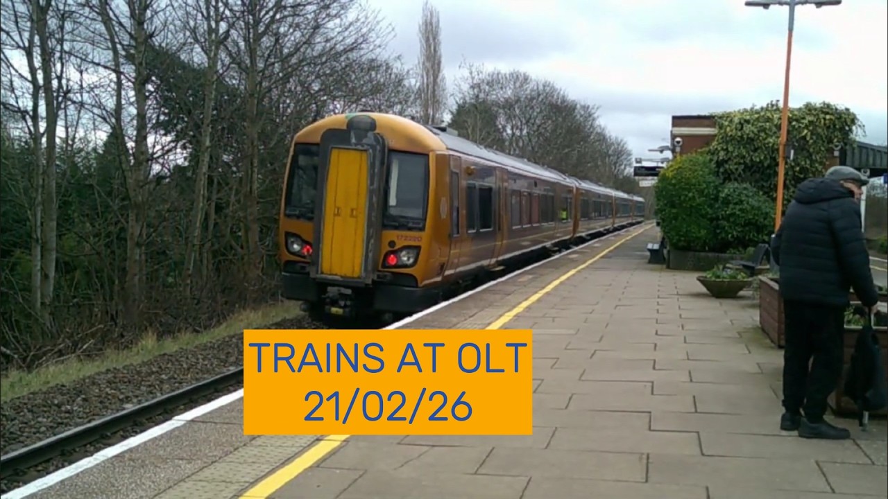 Trains at Olton 21/02/26