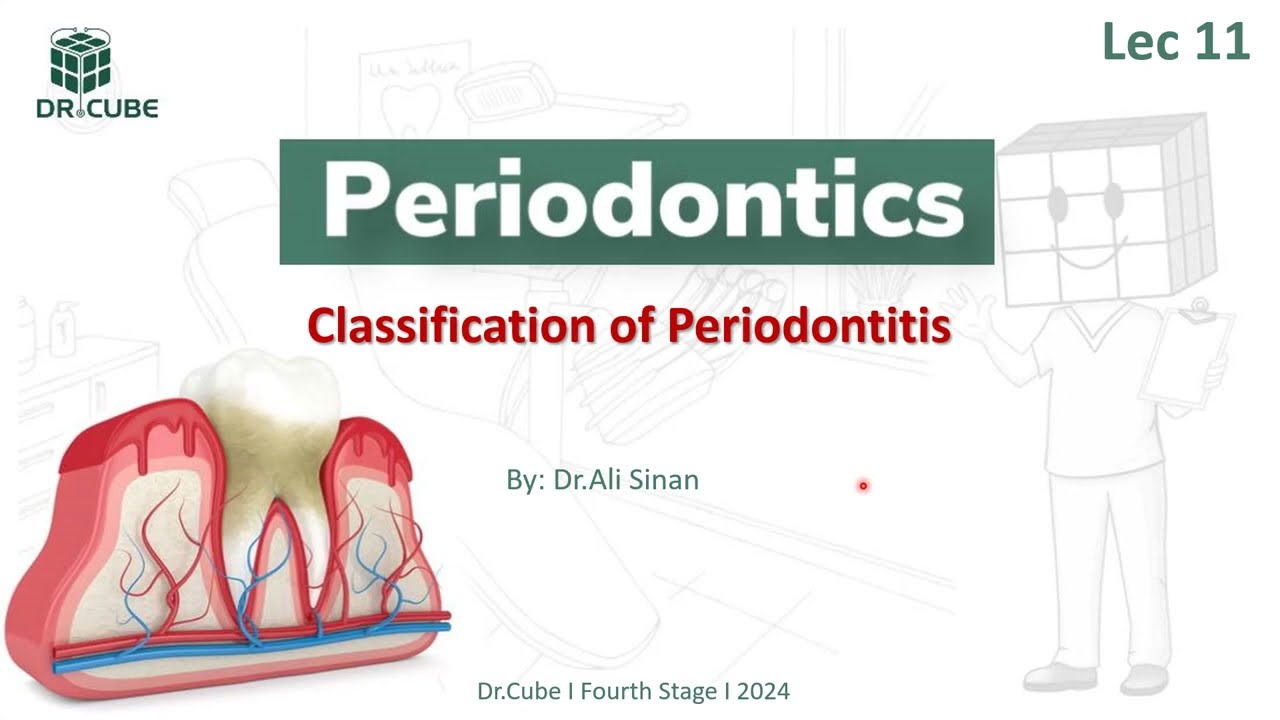 Perio4 Lec.11 Classification of Periodontitis