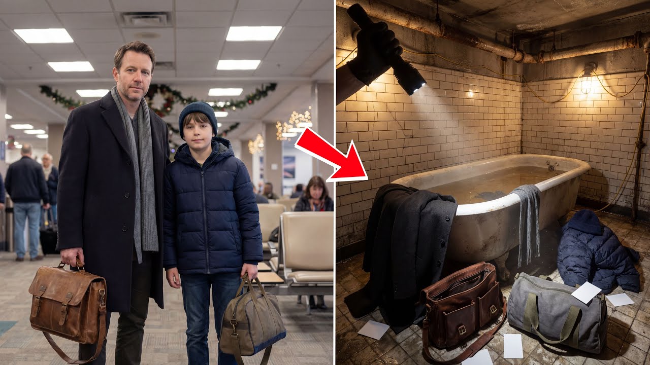 A Father and Son Boarded a Flight on Christmas Eve — 26 Years Later, a Wall Exposed the Truth