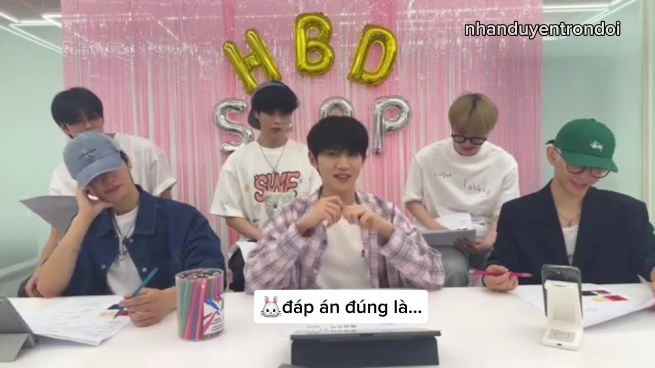 [vietsub TEMPEST] Happy Birthday HYEONGSEOP 240809 ( Hyeongseop ngỡ ngàng vì e Út dí quá dí )